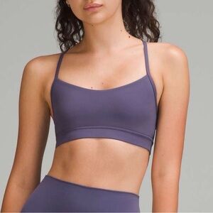 Lululemon Purple Flow Y Bra. Size 4